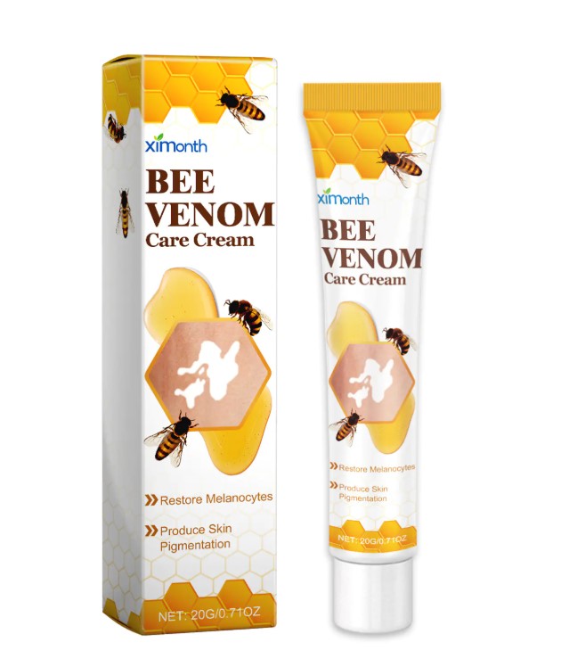 Bee White Spot Neck Cream - Natural Skin Repair for Neck Discoloration | Reduce White Spots & Even Skin Tone with Bee Venom